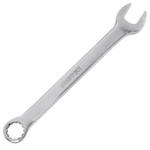 [100170] Llave combinada pulido espejo en pulgadas, 12 puntas, 5/8" Surtek