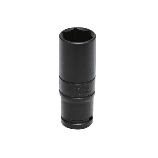 [7336HD] Dado de impacto pared delgada cuadro de 1/2", 6 puntas, en pulgadas, 1-1/8" Urrea