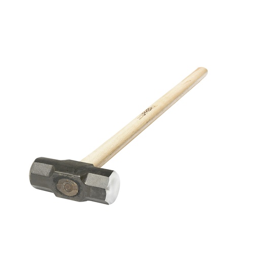 [1437G] Marro octagonal cabeza maquinada con mango de madera de 36", 8 lb Urrea