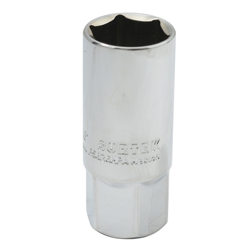 [F5826HPA] Dado para bujía con neopreno cuadro de 1/2", 13/16" en pulgadas Surtek