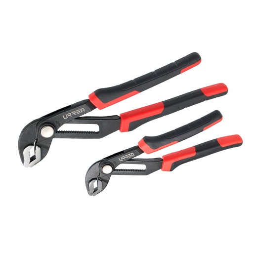 [J201G] Juego de pinzas de extensión con mango bimaterial, Quick Release, 2 piezas Urrea