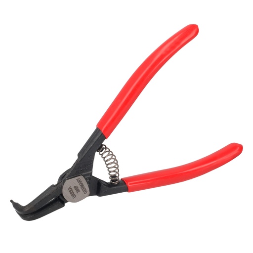 [369P] Pinza para anillos de retención con mango rubber grip forjadas tipo externo ángulo de 90° Urrea