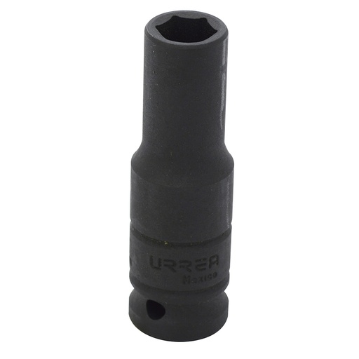 [7318H] Dado de impacto largo cuadro de 1/2", 6 puntas, en pulgadas, 9/16" Urrea