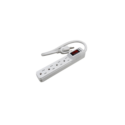 [136200] Multicontacto 4 entradas cable 30 cm Surtek