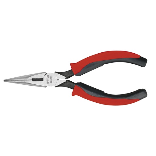 [226GX] Pinza para electricista con mango bimaterial de 6-23/32" punta larga corte lateral sin res Urrea