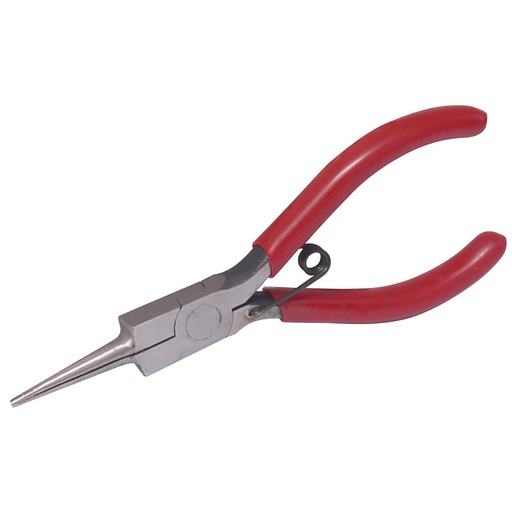 [28641] Pinza para electrónica con mango rubber grip de 5-5/8" punta aguja recta Urrea