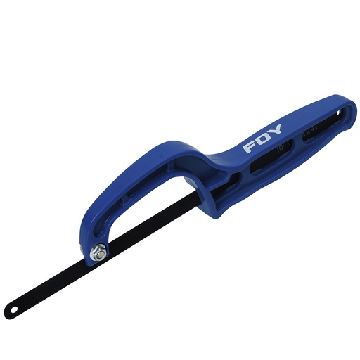[143125] Mini arco de segueta con mango plástico 10" y 12", 12" Foy
