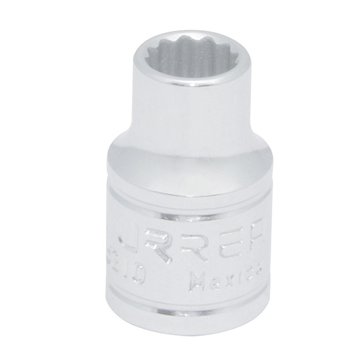 [5208] Dado cuadro de 3/8", 12 puntas, en pulgadas, 1/4" Urrea
