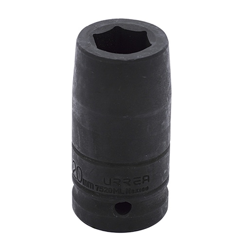 [7520ML] Dado de impacto largo cuadro de 3/4", 6 puntas, métrico, 20 mm Urrea