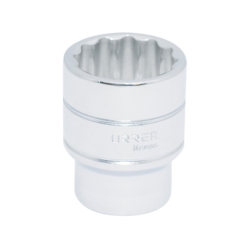 [5448] Dado cuadro de 1/2", 12 puntas, en pulgadas, 1-1/2" Urrea