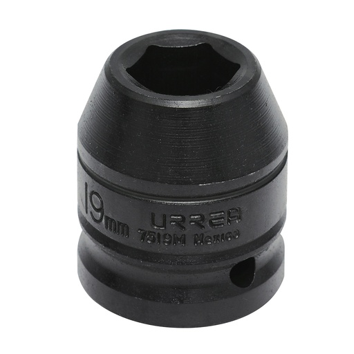 [7519M] Dado de impacto cuadro de 3/4", 6 puntas, métrico, 19 mm Urrea
