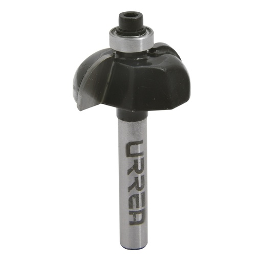 [BR1422] Broca para router de acero bocel cuarto con balero 1-1/8" zanco de 1/4" Urrea