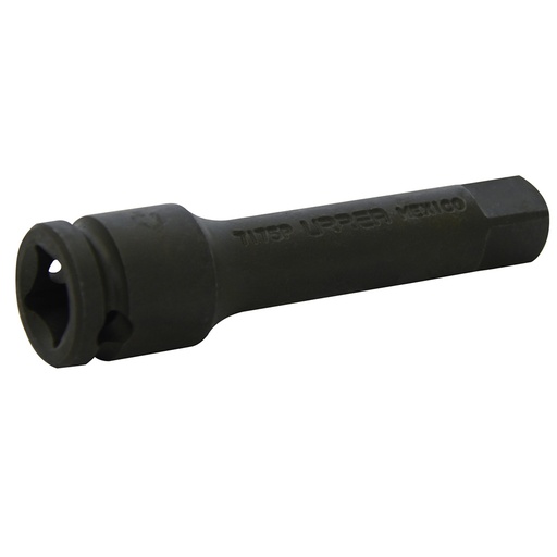 [7175P] Extensión con perno para dado de impacto cuadro de 3/8", 3" Urrea