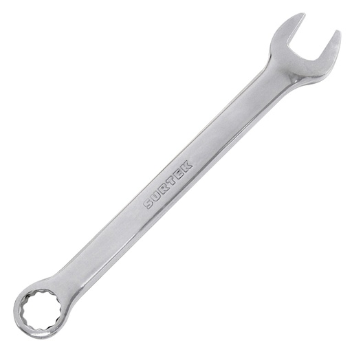 [100368] Llave combinada pulido espejo métrica, 12 puntas, 18 mm Surtek
