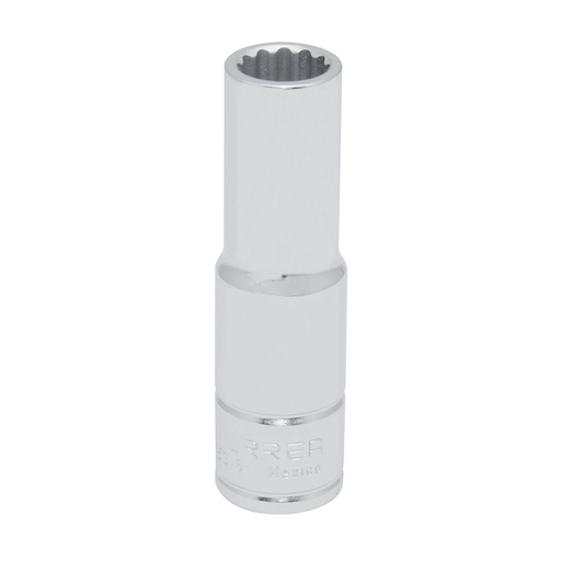 [5318] Dado largo cuadro de 1/2", 12 puntas, en pulgadas, 9/16" Urrea