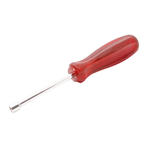 [9208] Destornillador con mango ámbar color rojo, de caja en pulgadas 1/4" x 3" Urrea