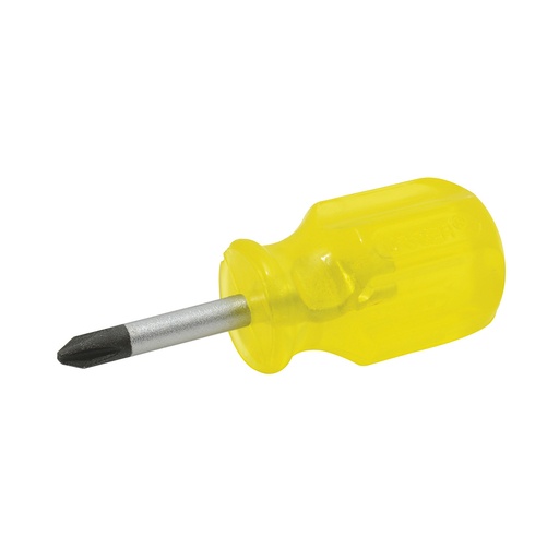 [9671] Destornillador con mango ámbar, punta Phillips tipo trompo barra redonda #2 x 1-3/8" Urrea