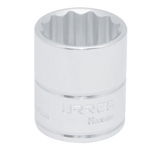 [5216] Dado cuadro de 3/8", 12 puntas, en pulgadas, 1/2" Urrea