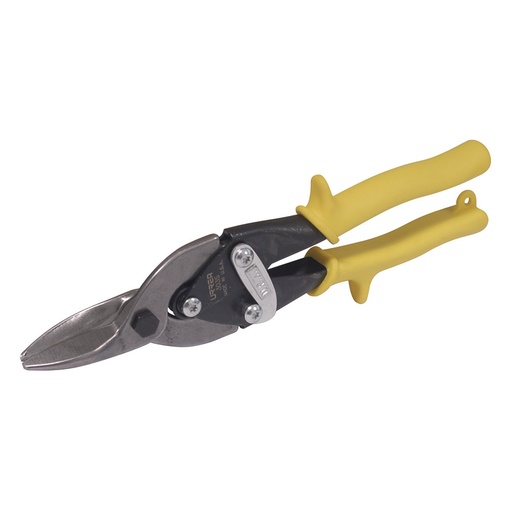 [303S] Tijera para hojalatero tipo aviación recta con mango rubber grip, 10" Urrea