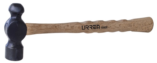 [1332E] Martillo de bola black con mango de madera estriado de 16", 32 oz Urrea