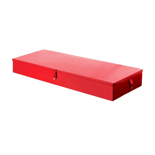[5896] Caja metálica usos múltiples color rojo 35" x 11" x 4" Urrea
