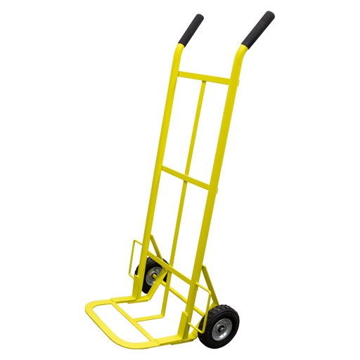 [DBS400] Diablo bodeguero capacidad 400 kg amarillo con llanta sólida Surtek