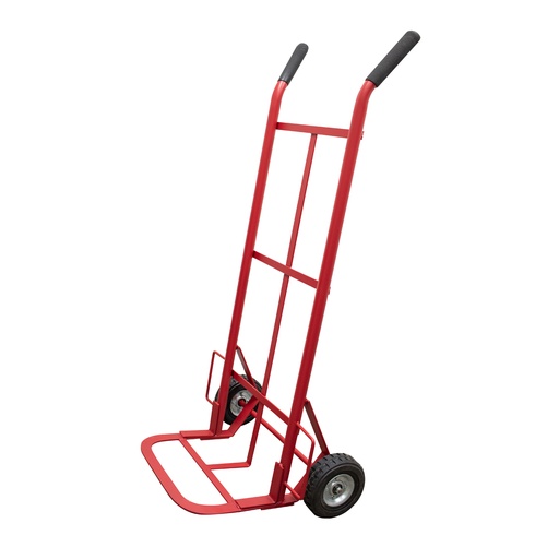 [DBS400R] Diablo bodeguero capacidad 400 kg rojo con llanta sólida Surtek
