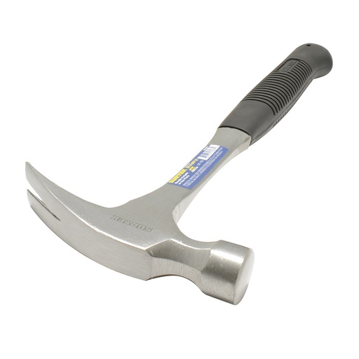[416XR] Martillo de uña recta forjada en una pieza con mango de neopreno de 13", 16 oz Surtek