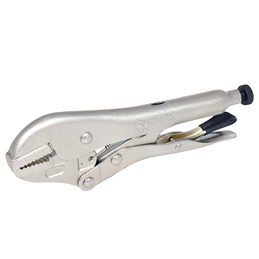 [PFP7] Pinza de presión de 7" quijada recta Surtek