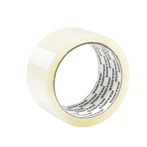 [138020] Cinta transparente hot melt para empacar 48 mm x 40 m Surtek