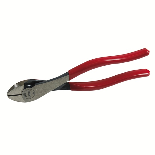 [208GM] Pinza para electricista con mango rubber grip de 8" corte diagonal alta palanca Urrea