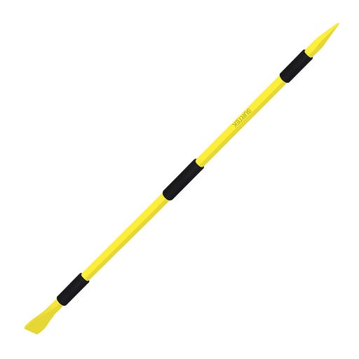 [BAF175G] Barreta hexagonal con grip de 175 cm, 1" Surtek