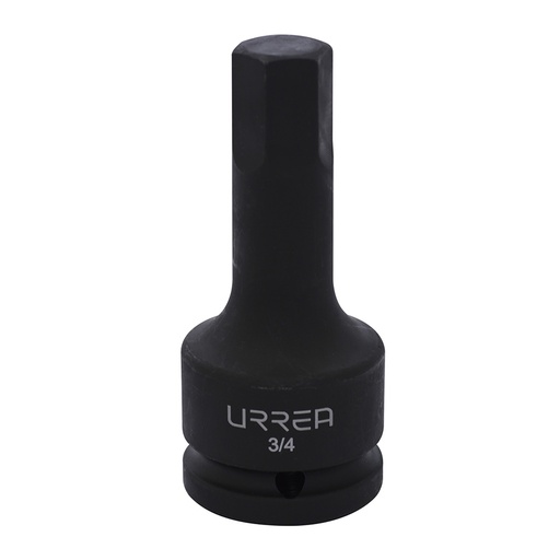 [7590-3/4] Dado de impacto con punta hexagonal cuadro de 3/4", en pulgadas, 3/4" Urrea