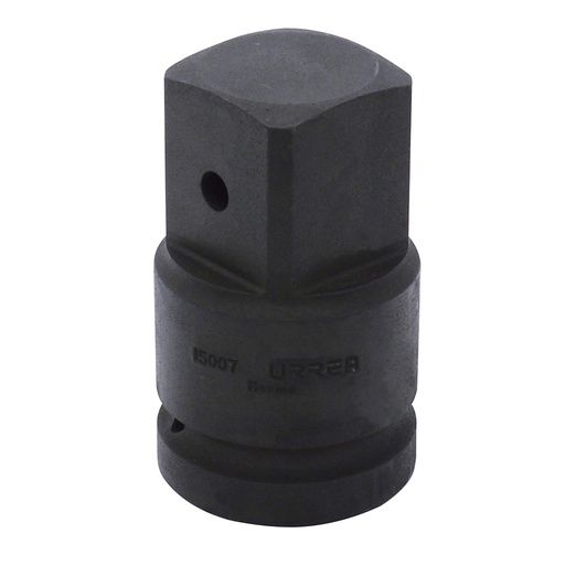 [15007] Adaptador con barreno pasado para dado de impacto cuadro de 1" hembra a 1-1/2" macho Urrea