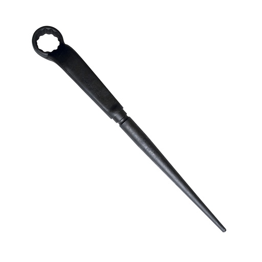 [2626HL] Llave acodada de alta palanca fosfatizada con cola en pulgadas, 12 puntas, 1-5/8" Urrea