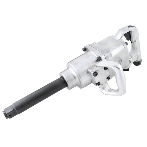 [UP797-6] Pistola de impacto neumática cuadro de 1" 1,500 Ft-lb extensión 6" sistema twin hammer Urrea
