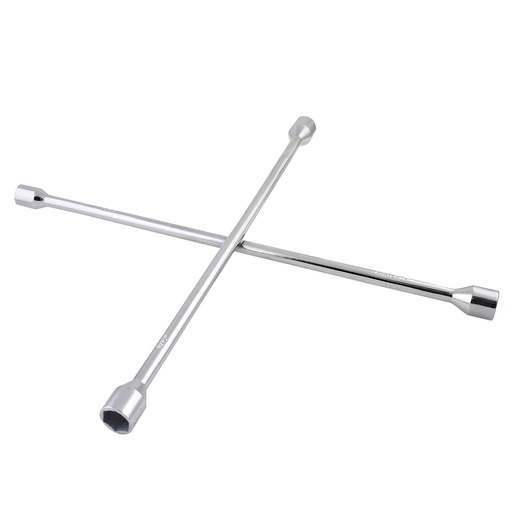 [7650L] Llave de cruz cromada para minibús y camioneta doble rodado 26" Surtek