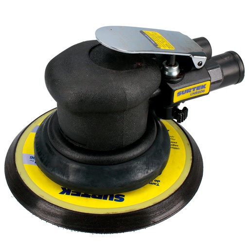 [LNR606] Lijadora neumática rotativa 6" 10,000RPM, eje de 3/16" Surtek