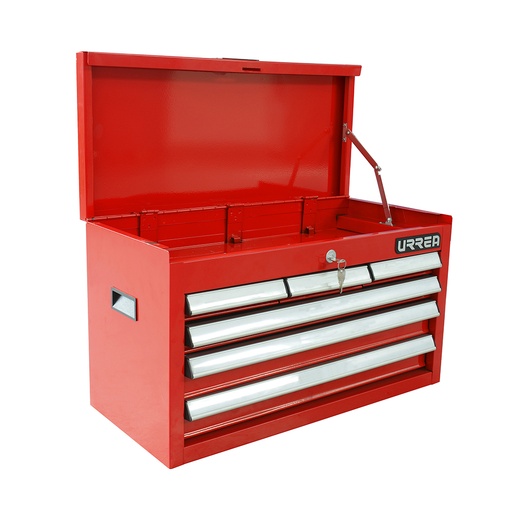 [EX27S6] Gabinete superior 6 gavetas color rojo serie EX 27" Urrea