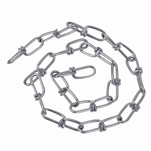 [150839] Cadena de acero al carbón tipo Víctor 3.4 mm x 30 m Surtek