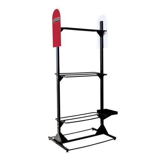 [RPODVER] Exhibidor de piso vertical para 3 podadoras y accesorios 86.5 x 60 x 193 cm Surtek