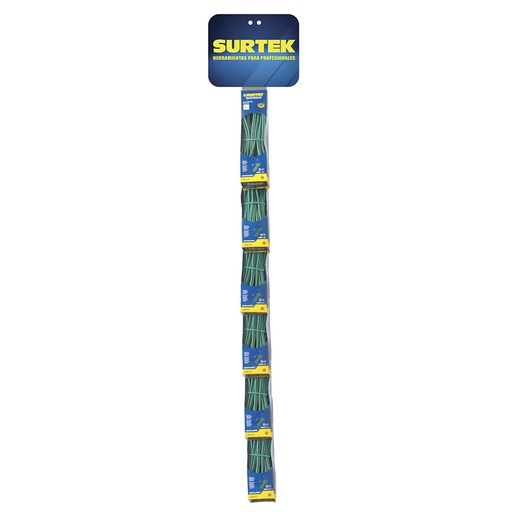 [126447] Tira de impulso con extensiones eléctricas de 6 m, 13 piezas Surtek
