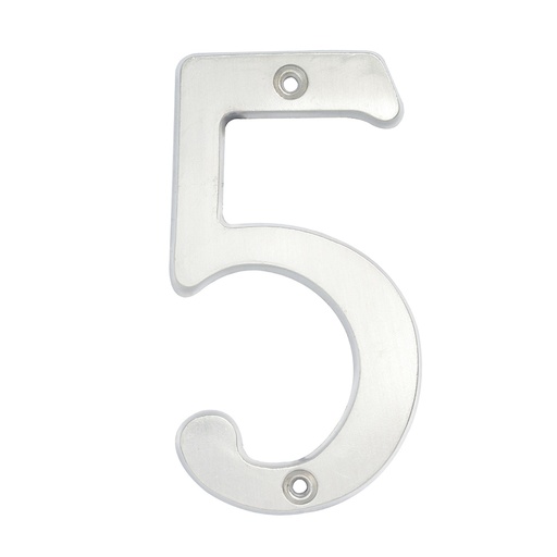 [L6805CS] Número 5 slim 4" níquel satinado Lock