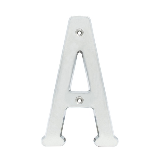 [L701ACS] Letra A slim 4" níquel satinado Lock