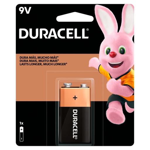 [MN1604] Pila alcalina Duracell® "9V" Surtek