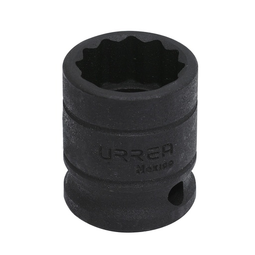 [7438] Dado de impacto cuadro de 1/2", 12 puntas, en pulgadas, 1-3/16" Urrea