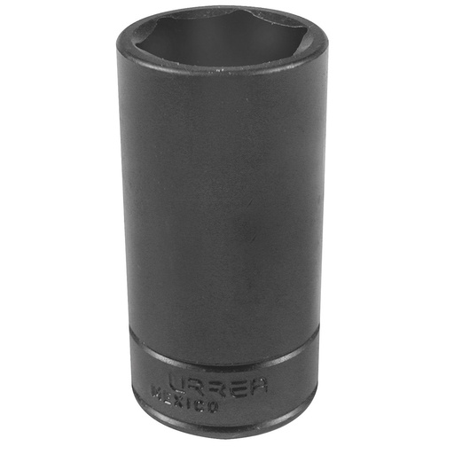 [7336H] Dado de impacto largo cuadro de 1/2", 6 puntas, en pulgadas, 1-1/8" Urrea