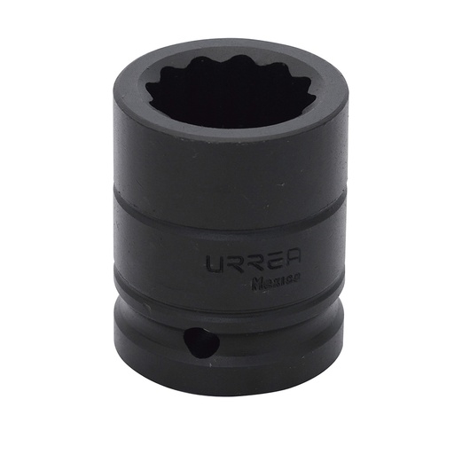 [7518T] Dado de impacto cuadro de 3/4", 12 puntas, en pulgadas, 1-1/8" Urrea