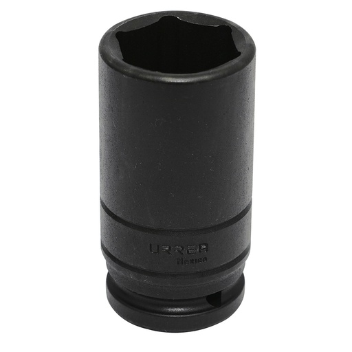 [7520LD] Dado de impacto largo pared delgada cuadro de 3/4", 6 puntas, en pulgadas, 1-1/4" Urrea
