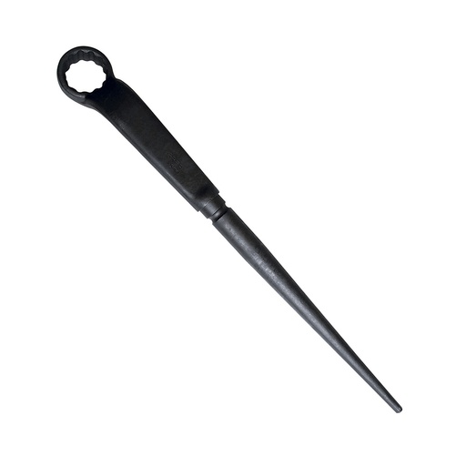 [2632HL] Llave acodada de alta palanca fosfatizada con cola en pulgadas, 12 puntas, 2" Urrea
